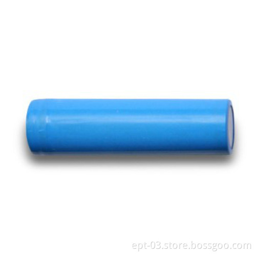 Flat top rechargeable cylindrical battery, 18650 2200mAh
